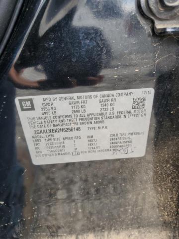 2017 Gmc Terrain Sle მანქანა იყიდება აუქციონზე, vin: 2GKALNEK2H6256148, აუქციონის ნომერი: 61084785