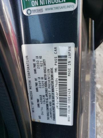 Aukcja sprzedaży 2015 Mazda 6 Grand To, vin: JM1GJ1W56F1179684, numer aukcji: 59349795