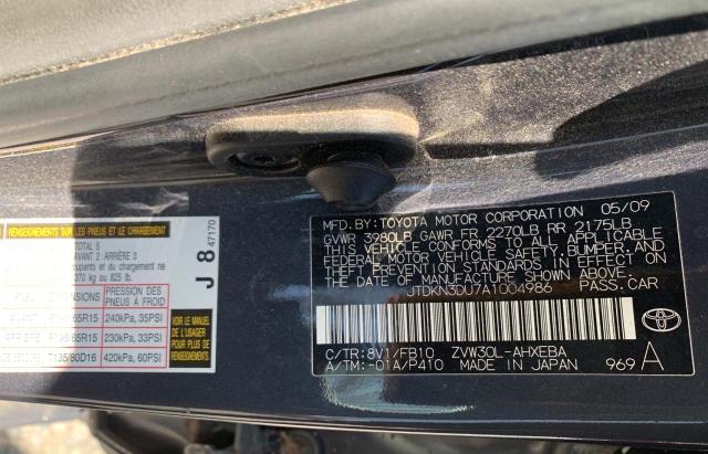 Продажа на аукционе авто 2010 Toyota Prius, vin: JTDKN3DU7A1004986, номер лота: 60246975