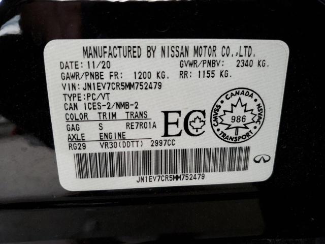 Продажа на аукционе авто 2021 Infiniti Q50 Sensor, vin: JN1EV7CR5MM752479, номер лота: 59332895