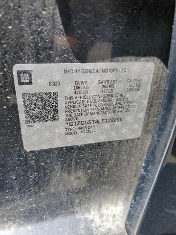 Продаж на аукціоні авто 2020 Chevrolet Malibu Rs, vin: 1G1ZG5ST8LF122266, номер лоту: 61180875