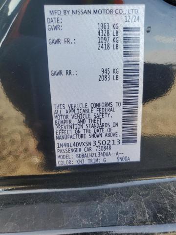 Продаж на аукціоні авто 2025 Nissan Altima Sv, vin: 1N4BL4DVXSN350213, номер лоту: 61623655