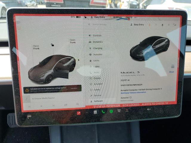 Aukcja sprzedaży 2021 Tesla Model 3, vin: 5YJ3E1EA7MF016225, numer aukcji: 59933825