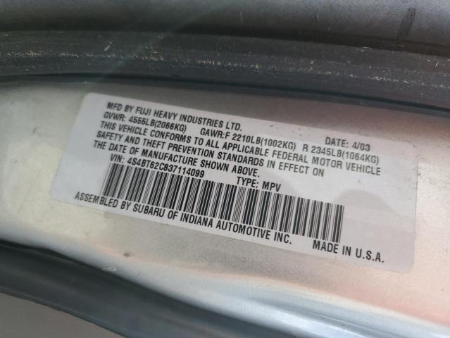 Auction sale of the 2003 Subaru Baja Sport, vin: 4S4BT62C837114099, lot number: 61437435