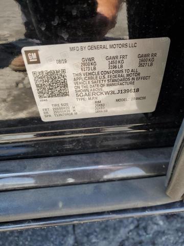 Aukcja sprzedaży 2020 Buick Enclave Pr, vin: 5GAERCKW3LJ139618, numer aukcji: 60933015