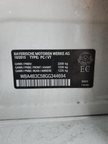 62009575 :رقم المزاد ، WBA4B3C58GG344694 vin ، 2016 Bmw 435 Xi Gra مزاد بيع