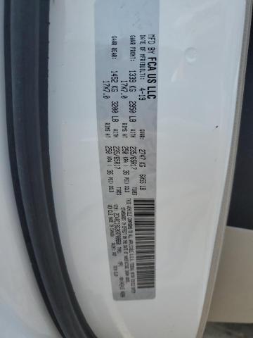 2019 Chrysler Pacifica T მანქანა იყიდება აუქციონზე, vin: 2C4RC1BG2KR700660, აუქციონის ნომერი: 60329815
