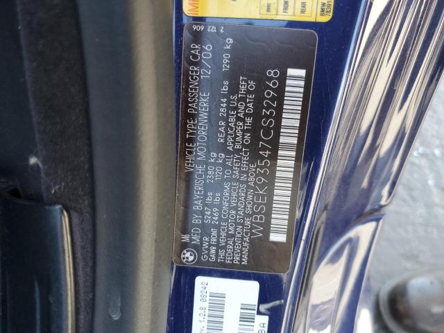 Aukcja sprzedaży 2007 Bmw M6, vin: WBSEK93547CS32968, numer aukcji: 61245155