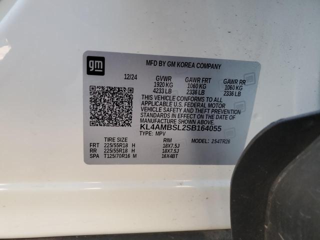 2025 Buick Encore Gx მანქანა იყიდება აუქციონზე, vin: KL4AMBSL2SB164055, აუქციონის ნომერი: 62916285