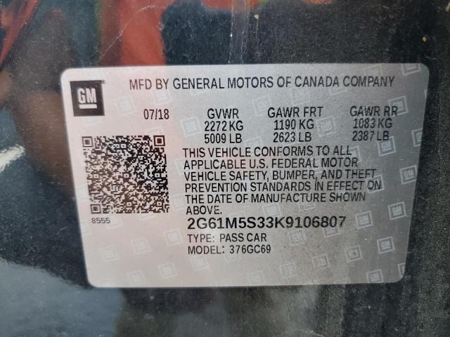 Продаж на аукціоні авто 2019 Cadillac Xts Luxury, vin: 2G61M5S33K9106807, номер лоту: 62910885