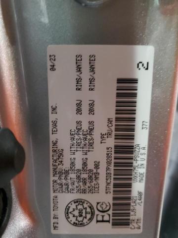 Продажа на аукционе авто 2023 Toyota Tundra Crewmax Plati, vin: 5TFNC5DB7PX028515, номер лота: 61414715