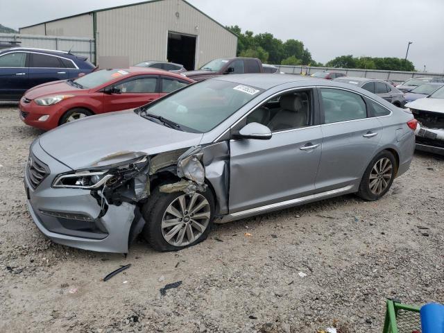 2015 Hyundai Sonata Sport მანქანა იყიდება აუქციონზე, vin: 5NPE34AF2FH083725, აუქციონის ნომერი: 61185225