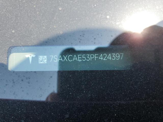 59965215 :رقم المزاد ، 7SAXCAE53PF424397 vin ، 2023 Tesla Model X مزاد بيع