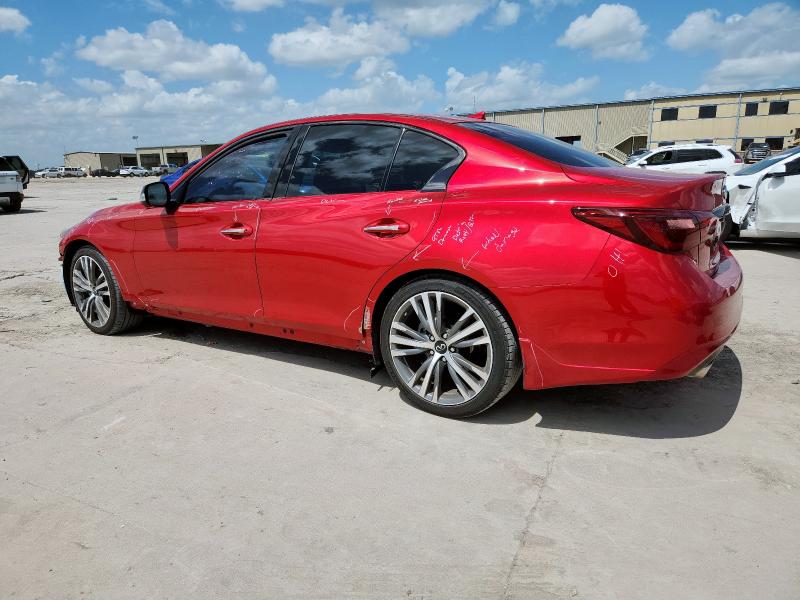 Aukcja sprzedaży 2023 Infiniti Q50 Sensor, vin: JN1EV7CP3PM511247, numer aukcji: 62540605