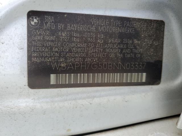Продажа на аукционе авто 2011 Bmw 328 I, vin: WBAPH7G50BNN03337, номер лота: 61099095
