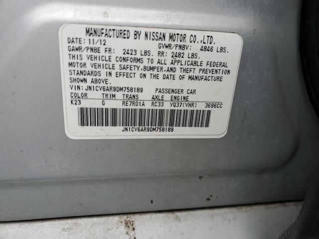 Aukcja sprzedaży 2013 Infiniti G37, vin: JN1CV6AR9DM758189, numer aukcji: 61038415