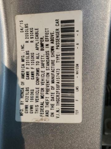 Aukcja sprzedaży 2015 Honda Accord Spo, vin: 1HGCR2F56FA157473, numer aukcji: 60650755