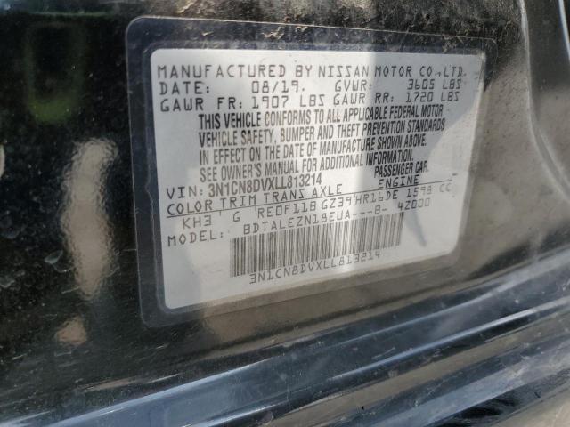 59783275 :رقم المزاد ، 3N1CN8DVXLL813214 vin ، 2020 Nissan Versa مزاد بيع