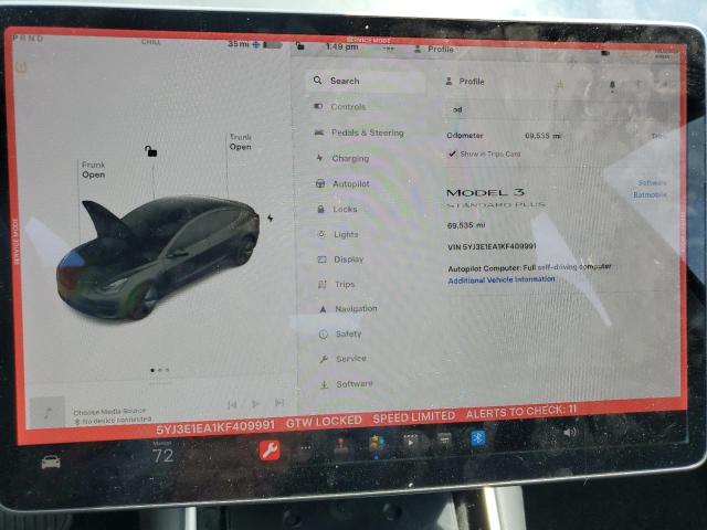 Aukcja sprzedaży 2019 Tesla Model 3, vin: 5YJ3E1EA1KF409991, numer aukcji: 59198445