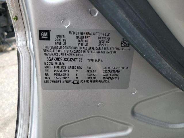 Aukcja sprzedaży 2012 Buick Enclave, vin: 5GAKVCEDXCJ247128, numer aukcji: 58983675