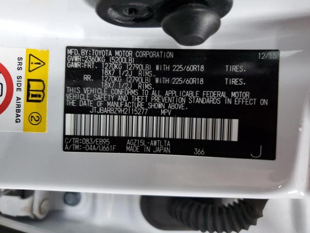 Продаж на аукціоні авто 2017 Lexus Nx, vin: JTJBARBZ9H2115277, номер лоту: 60286365
