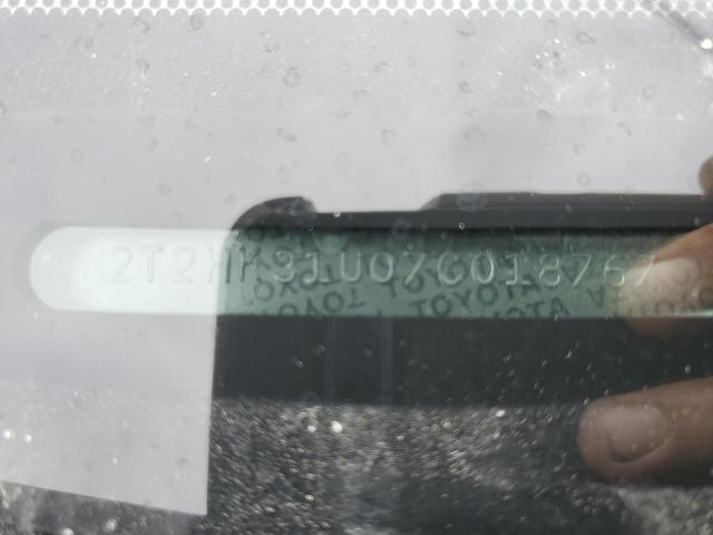 60521665 :رقم المزاد ، 2T2HK31U07C018767 vin ، 2007 Lexus Rx مزاد بيع