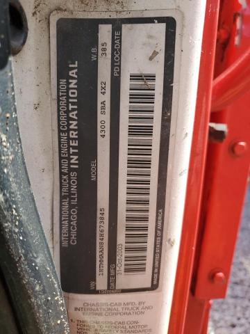 Auction sale of the 2004 International 4000, vin: 1HTMMAAN84H673845, lot number: 60603765