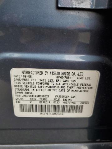 2009 Infiniti G37 მანქანა იყიდება აუქციონზე, vin: JNKCV61F49M050621, აუქციონის ნომერი: 62677075