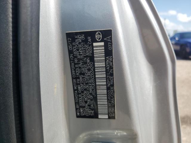 Aukcja sprzedaży 2012 Toyota Yaris, vin: JTDJTUD35CD534292, numer aukcji: 61854975