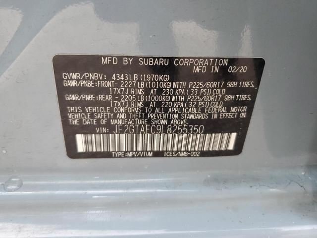 Продажа на аукционе авто 2020 Subaru Crosstrek, vin: JF2GTAEC9L8255350, номер лота: 60479935