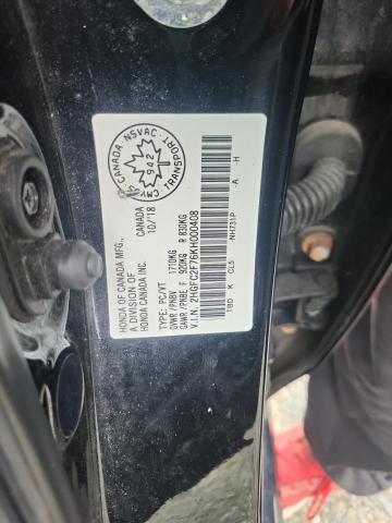 Продажа на аукционе авто 2019 Honda Civic Ex, vin: 2HGFC2F76KH000408, номер лота: 60604825