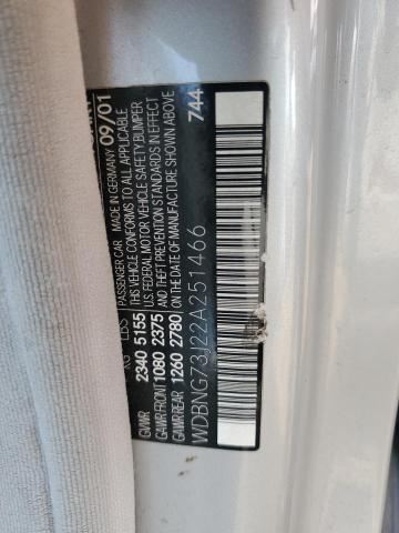 Продажа на аукционе авто 2002 Mercedes-benz S 55 Amg, vin: WDBNG73J22A251466, номер лота: 59302835