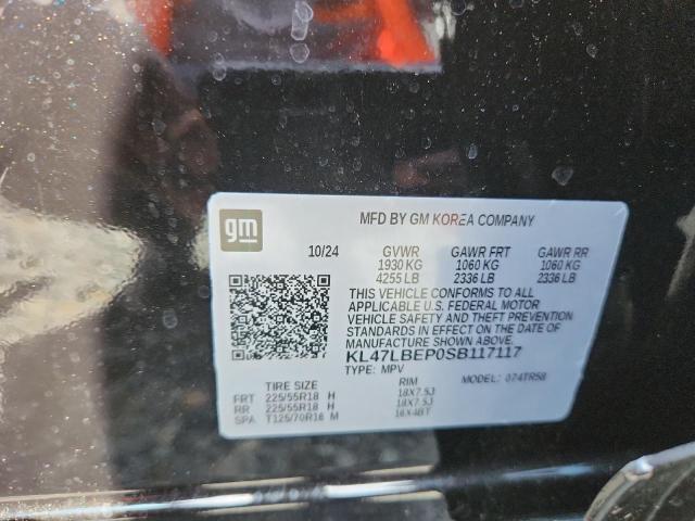 2025 Buick Envista მანქანა იყიდება აუქციონზე, vin: KL47LBEP0SB117117, აუქციონის ნომერი: 60411725