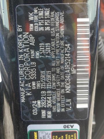 Продаж на аукціоні авто 2024 Kia Ev6 Light, vin: KNDC34LA1R5214754, номер лоту: 60802775