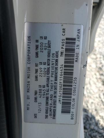 Aukcja sprzedaży 2015 Mazda 6 Sport, vin: JM1GJ1U62F1164434, numer aukcji: 62337545
