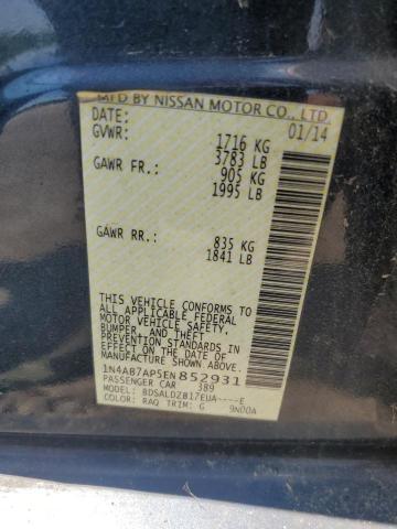 Продажа на аукционе авто 2014 Nissan Sentra S, vin: 1N4AB7AP5EN852931, номер лота: 62087265