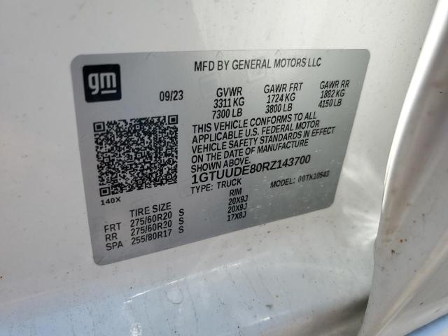Aukcja sprzedaży 2024 Gmc Sierra, vin: 1GTUUDE80RZ143700, numer aukcji: 61465215