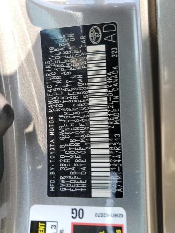 62137545 :رقم المزاد ، 2T1BURHE5JC055696 vin ، 2018 Toyota Corolla L مزاد بيع