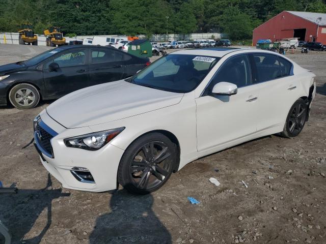 Продаж на аукціоні авто 2022 Infiniti Q50 Luxe, vin: JN1EV7BR4NM340072, номер лоту: 60620835