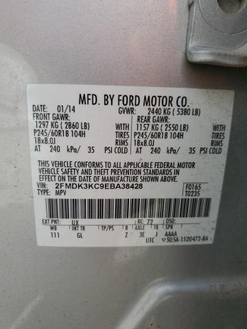 Aukcja sprzedaży 2014 Ford Edge Limit, vin: 2FMDK3KC9EBA38428, numer aukcji: 61384415