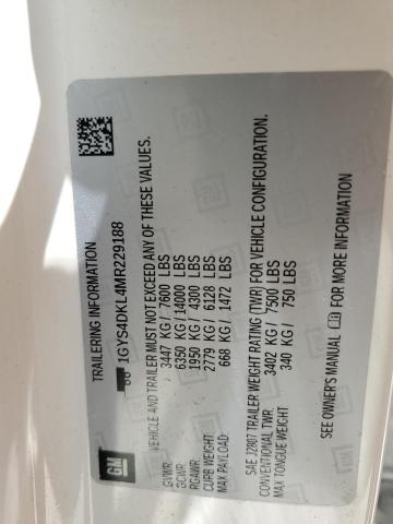 Продаж на аукціоні авто 2021 Cadillac Escalade P, vin: 1GYS4DKL4MR229188, номер лоту: 57560265
