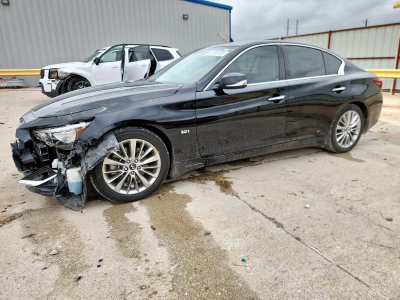 60756185 :رقم المزاد ، JN1EV7AP4KM514458 vin ، 2019 Infiniti Q50 Luxe مزاد بيع