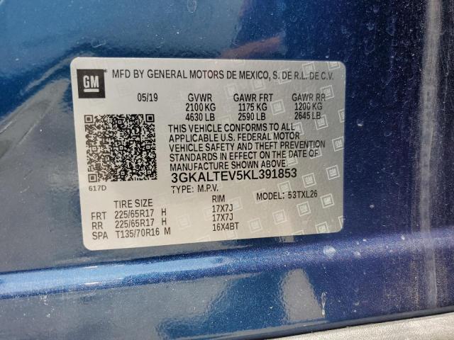 59049935 :رقم المزاد ، 3GKALTEV5KL391853 vin ، 2019 Gmc Terrain Sle مزاد بيع