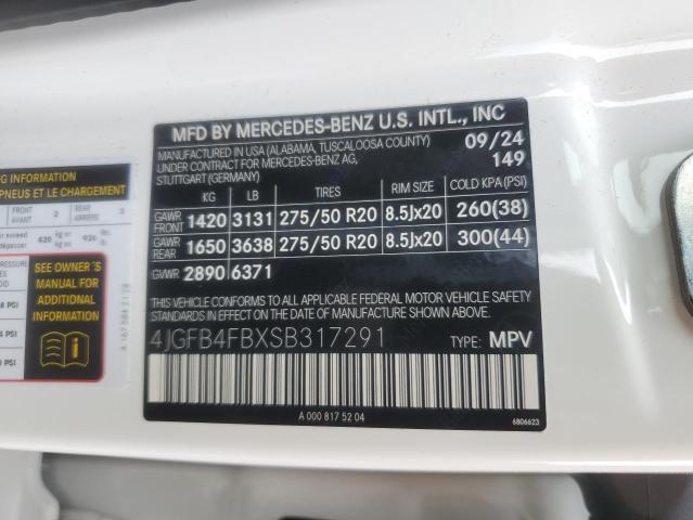 Продаж на аукціоні авто 2025 Mercedes-benz Gle, vin: 4JGFB4FBXSB317291, номер лоту: 60545165