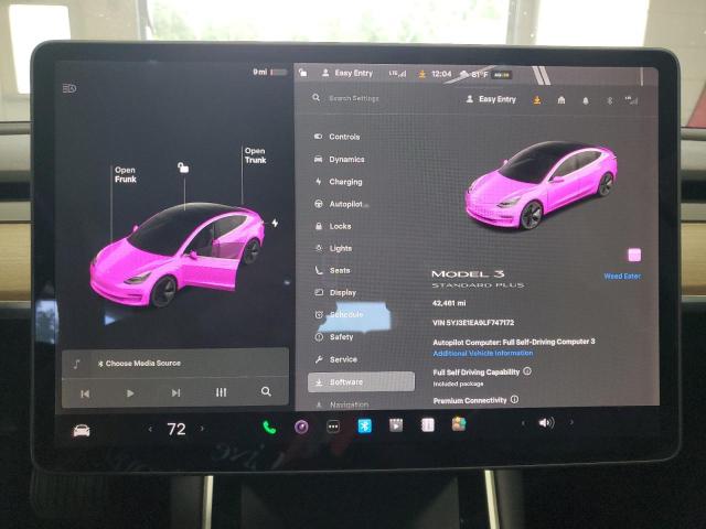 Aukcja sprzedaży 2020 Tesla 3, vin: 5YJ3E1EA9LF747172, numer aukcji: 61673655