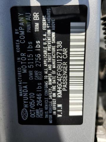 Продаж на аукціоні авто 2011 Hyundai Genesis, vin: KMHGC4DF0BU127138, номер лоту: 60373635