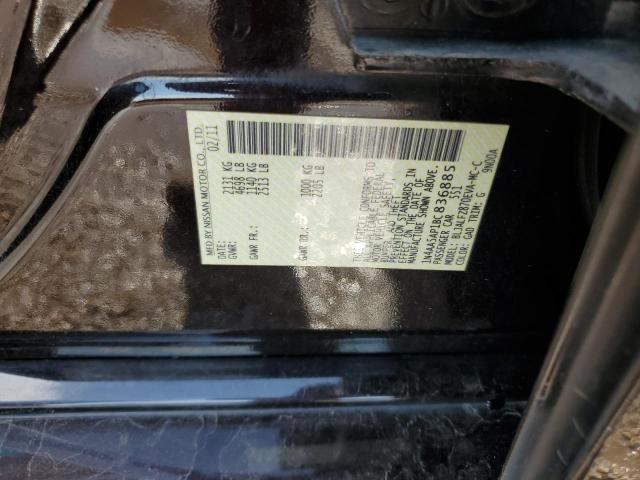 Aukcja sprzedaży 2011 Nissan Maxima S, vin: 1N4AA5AP1BC836885, numer aukcji: 61853345
