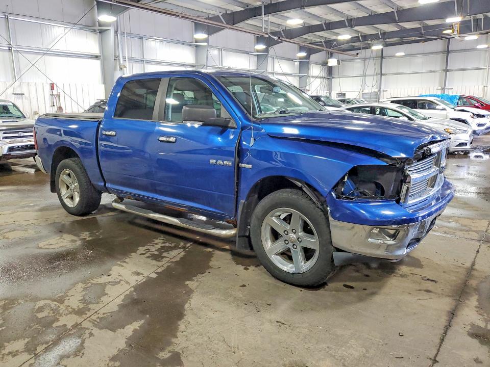 57591876 :رقم المزاد ، 1D7RV1CT6AS125391 vin ، 2010 Dodge Ram 1500 مزاد بيع