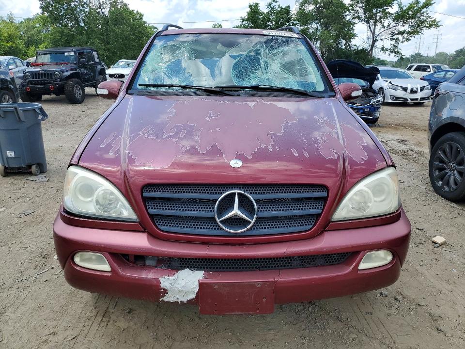 2002 Mercedes-benz Ml მანქანა იყიდება აუქციონზე, vin: 4JGAB54EX2A314555, აუქციონის ნომერი: 57757276