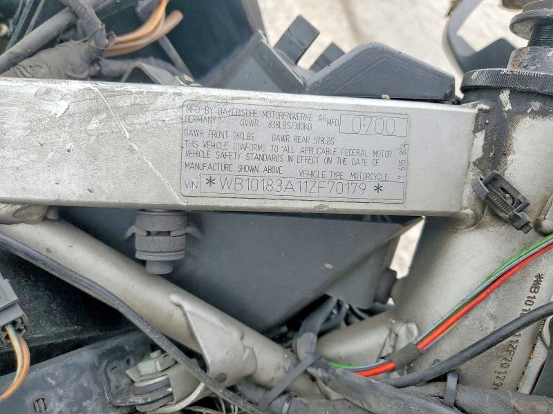 Продаж на аукціоні авто 2001 Bmw F650, vin: WB10183A11ZF70179, номер лоту: 57918996